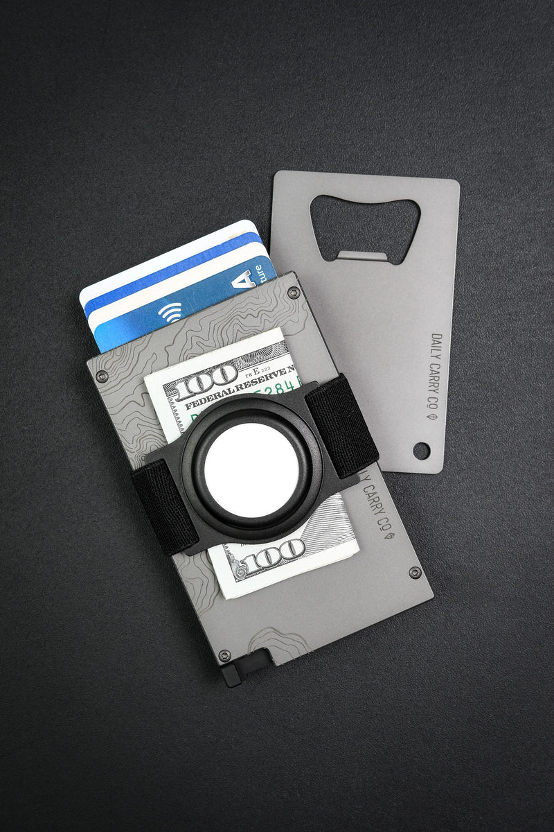 The Aegis Minimalist Titanium Card Wallet