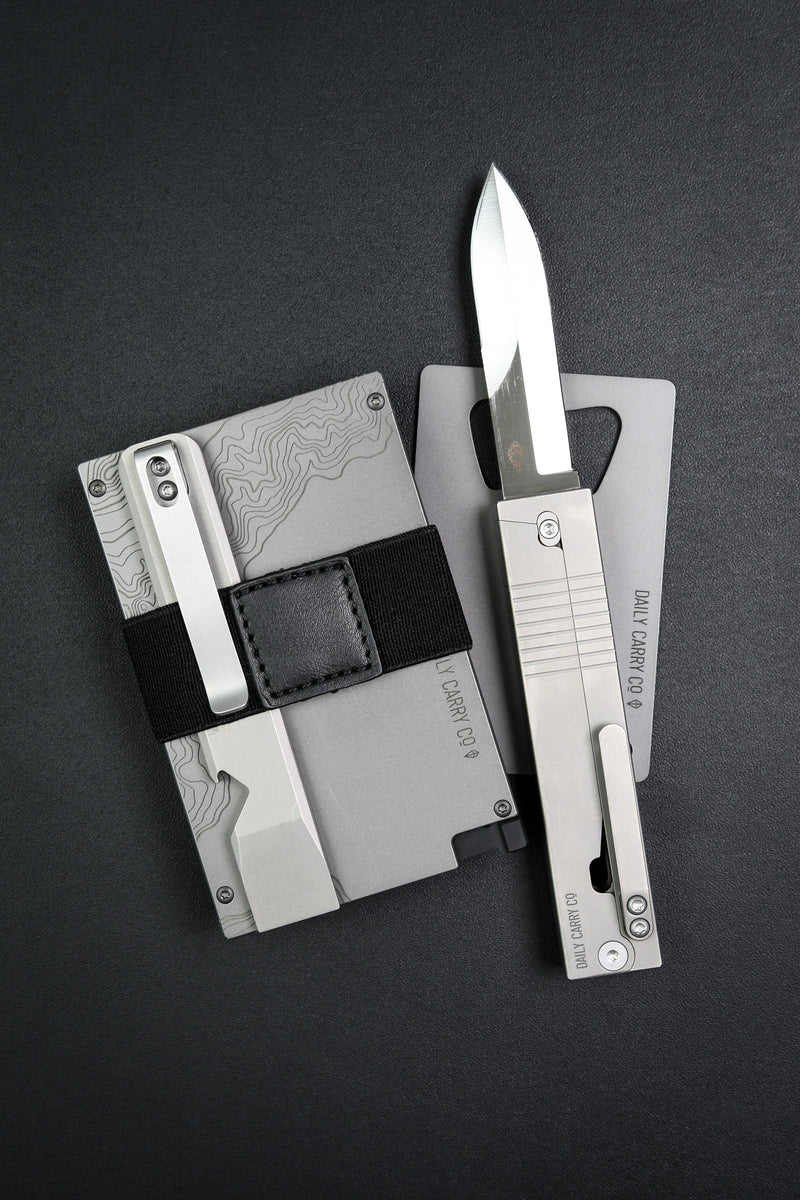 The Aegis Minimalist Titanium Card Wallet