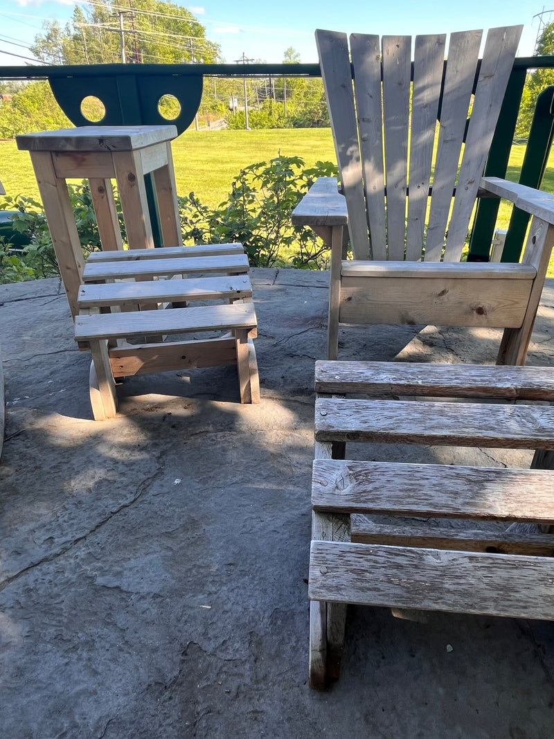 White Cedar Foot Rest