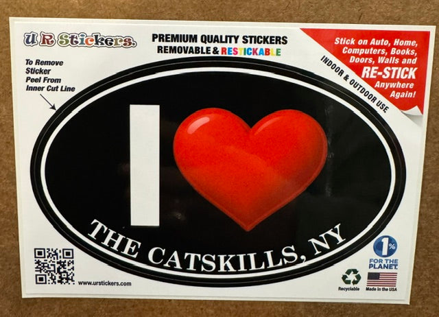 I Heart The Catskills Sticker