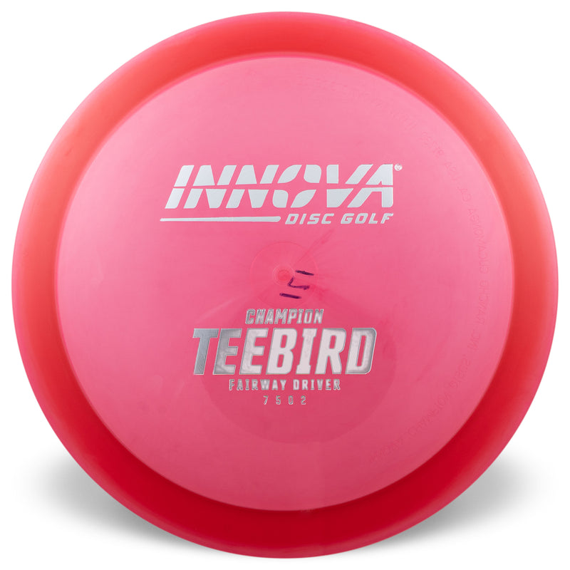 Red disc with an Innova logo on a white background.