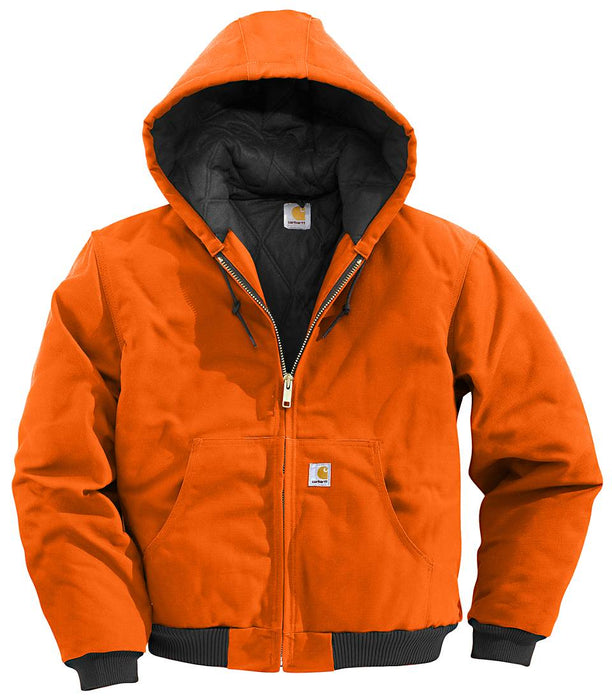 Carhartt Flannel-Lined Active Jac J140 - Loose Fit - Firm Duck - 3 Warmest Rating