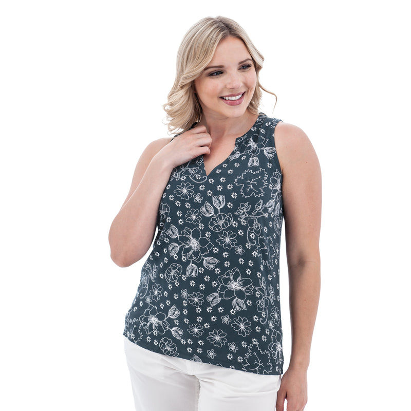 Women's Keara Tank Top | Midnight Navy