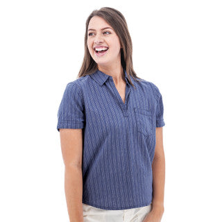 Women's Breezy Popover Camp Shirt | Coastal Fjord