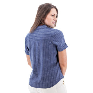 Women's Breezy Popover Camp Shirt | Coastal Fjord