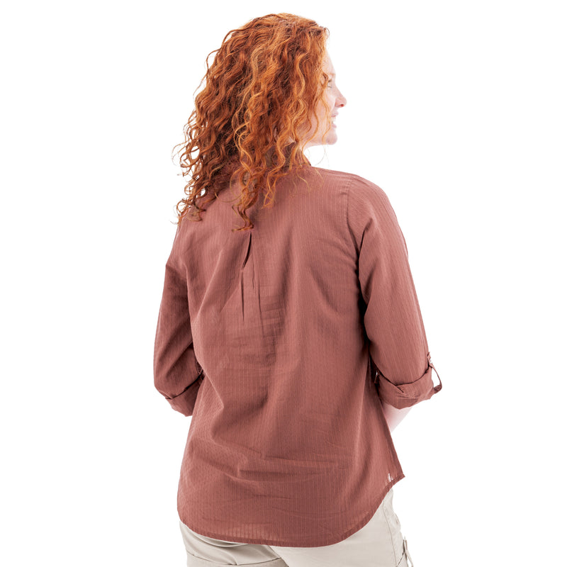Women's Long Sleeve Plumas Shirt | Aragon