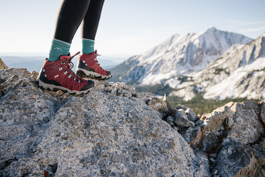 Oboz Womens Bridger Mid Waterproof Boot | FROST_GRAY