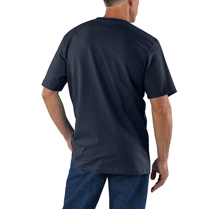 Carhartt Mens Workwear Pocket Tee Tall Sizes | NAVY