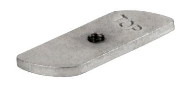 Tapped Track Slide 1/4"-20 Thread Pack of 6