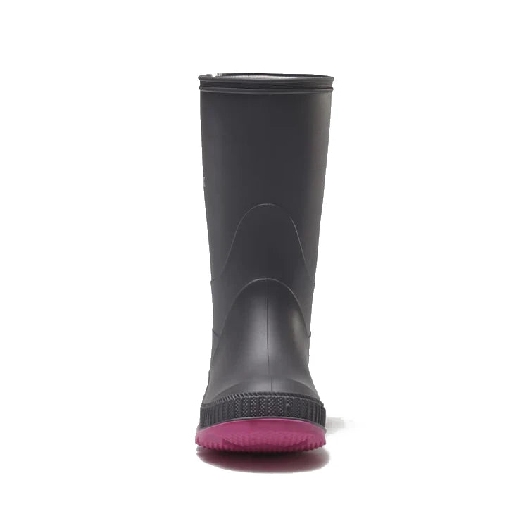 Kids' Stomp Rain Boot | Charcoal Magenta