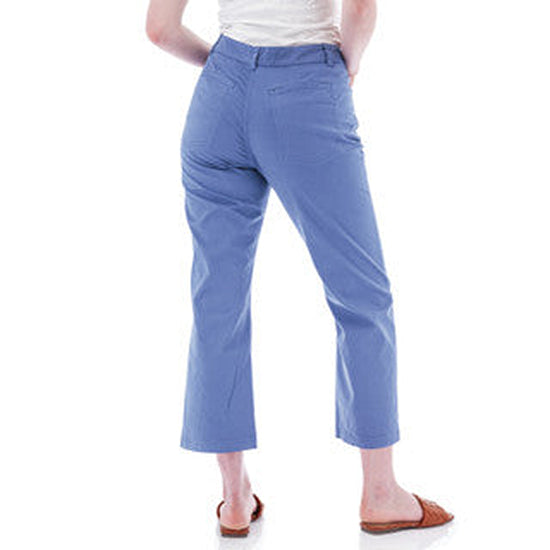 Women's Halifax Stretch Chino Crop Pants | Coastal Fjord