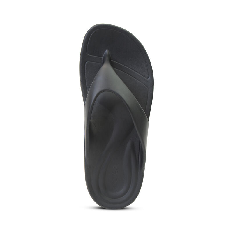 Men's Maui Orthotic Flips Black