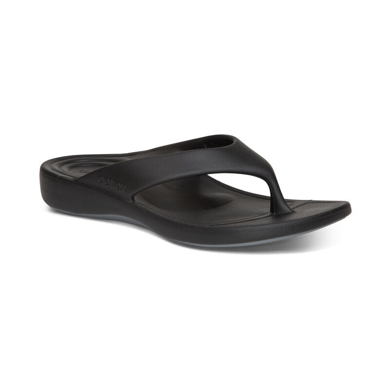 Women's Maui Orthotic Flips Black
