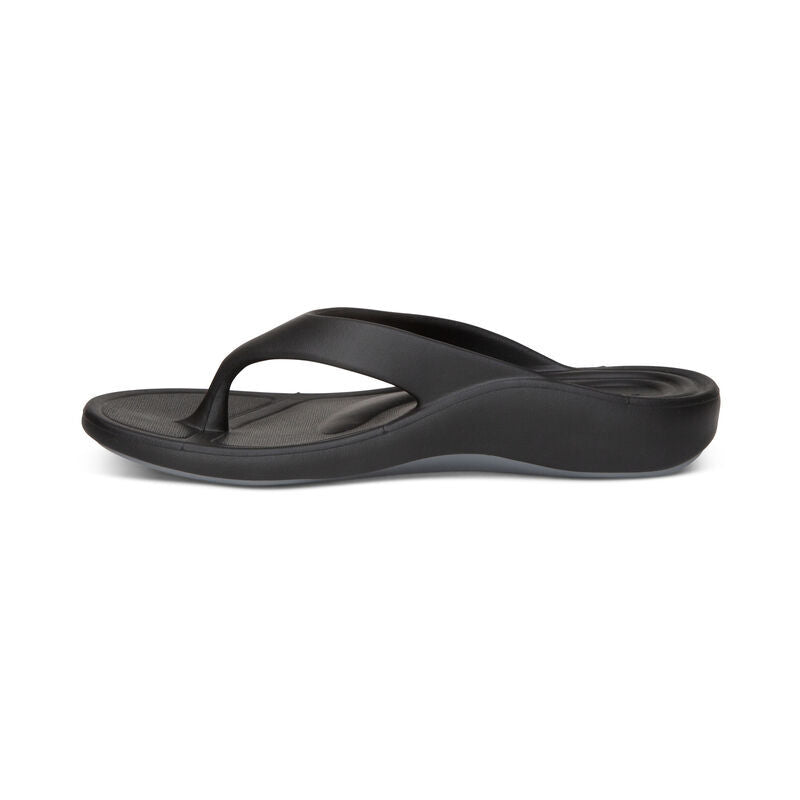 Women's Maui Orthotic Flips Black