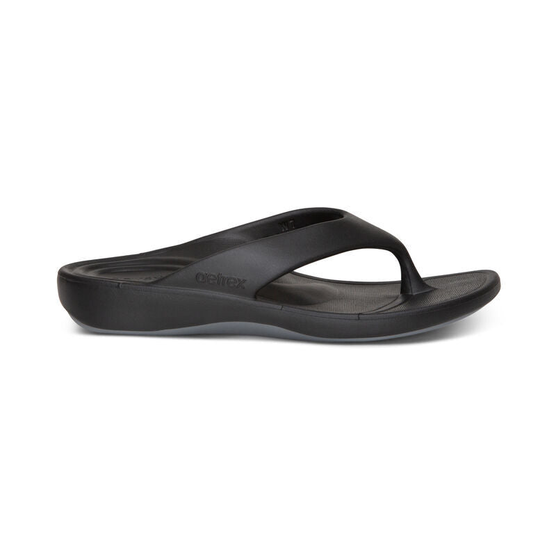 Women's Maui Orthotic Flips Black