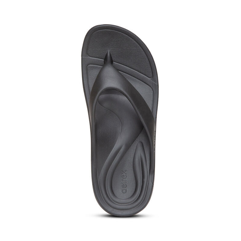 Women's Maui Orthotic Flips Black