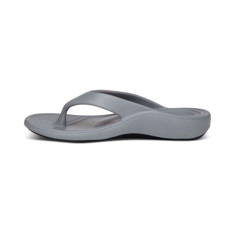 Women's Maui Orthotic Flips Grey
