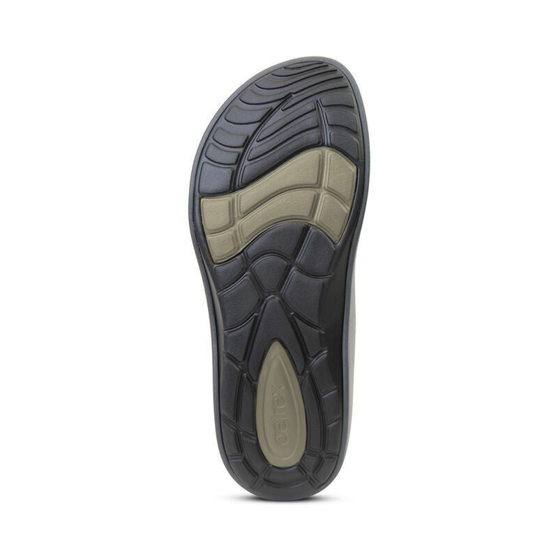 Men's Maui Orthotic Flips Army Green
