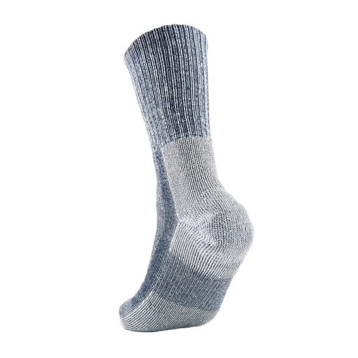 Navy sock on a white background