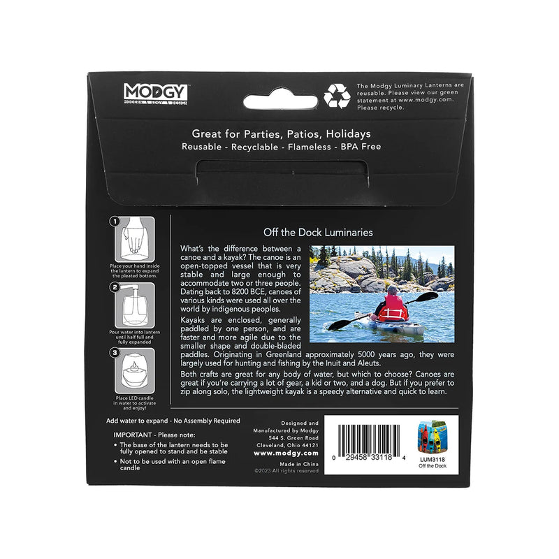 Luminary Lanterns- 4 Per Pack | Off the Dock