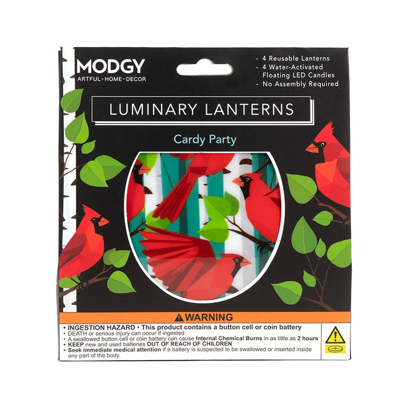 Luminary Lanterns- 4 Per Pack | Cardy Party