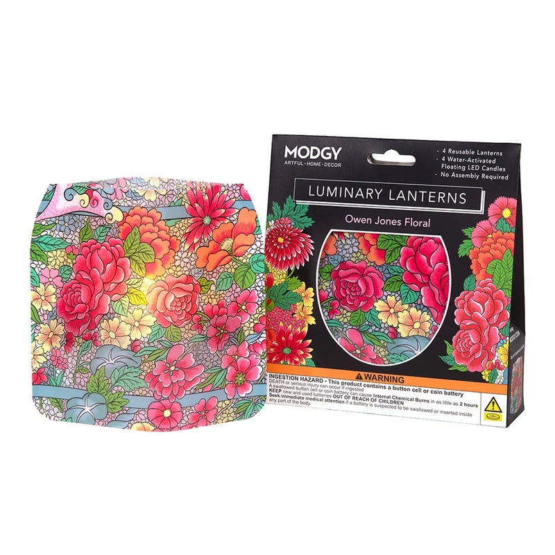 Luminary Lanterns- 4 Per Pack | Owen Jones Floral