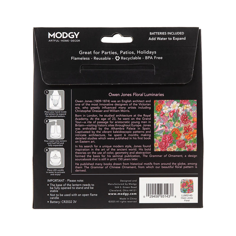 Luminary Lanterns- 4 Per Pack | Owen Jones Floral