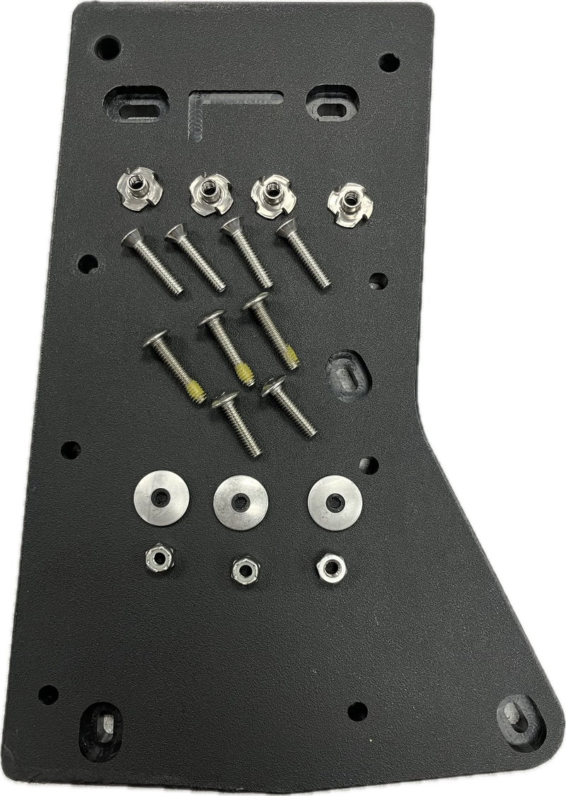 Bonafide Kayaks XTR130 Stern Power-Pole Mounting Plate - Port (Left)