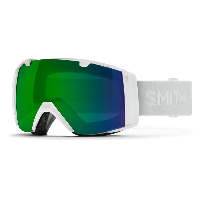 I/O Snow Goggles | White Vapor ChromaPop Everyday Green Mirror Lens