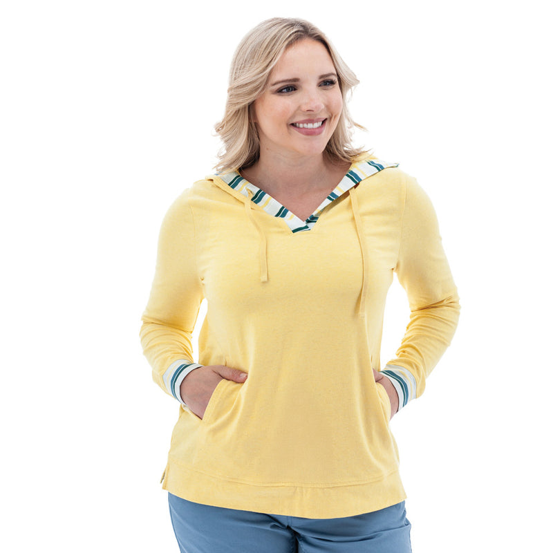 Women's Marlee Organic Lightweight Hoodie | Golden Haze