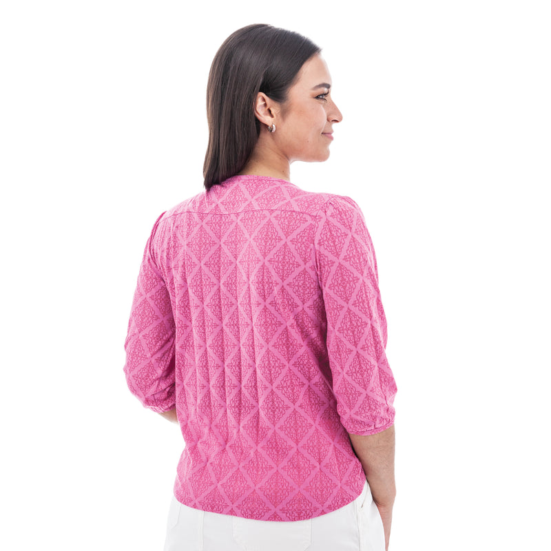 Women's Maitland 3/4 Sleeve Shirt | Phlox Pink