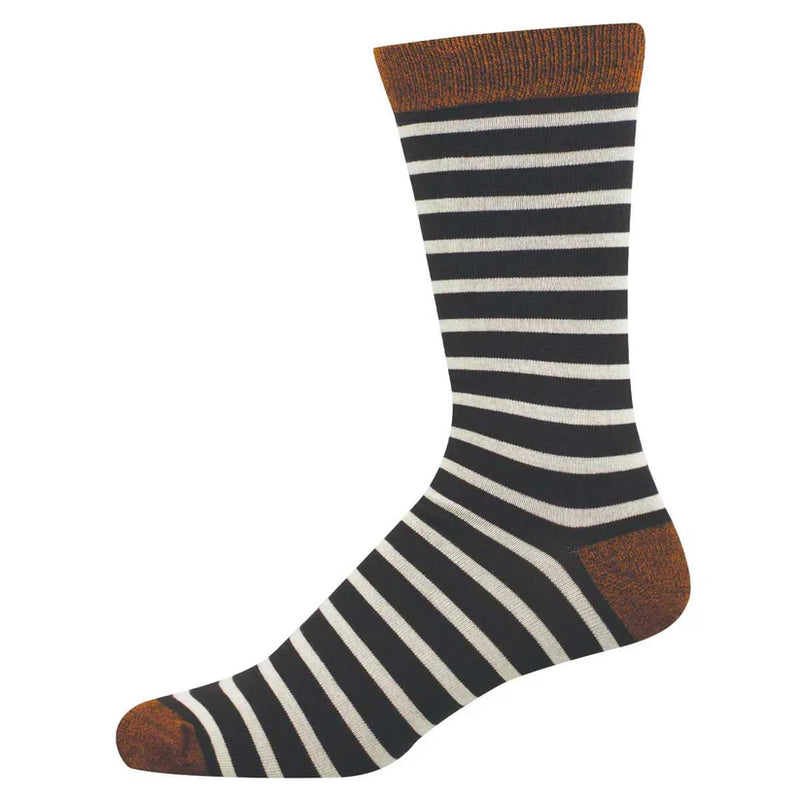 Socksmith Men's Sailor Stripe Bamboo Socks