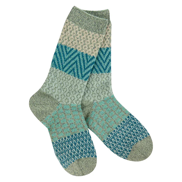 Gallery Crew Socks | Lagoon