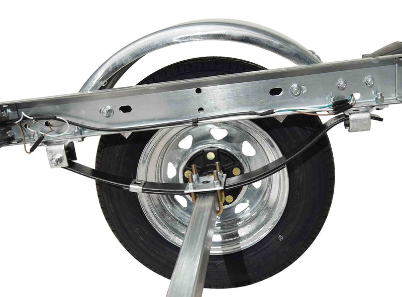 MicroSport™XT Trailer with Aluminum Wheels, Aluminum Fenders and Retractable Tongue Kit