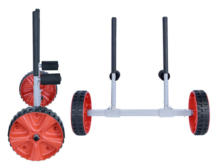 Malone Auto Racks XPress TRX Scupper Style Kayak Cart with Never Flat Tires