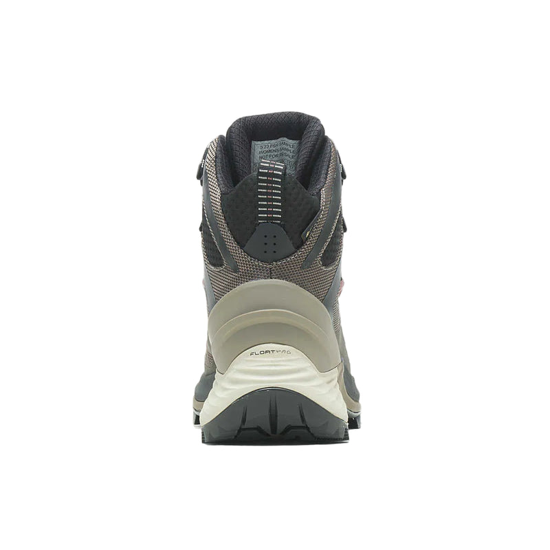 Hiking boot on a white background