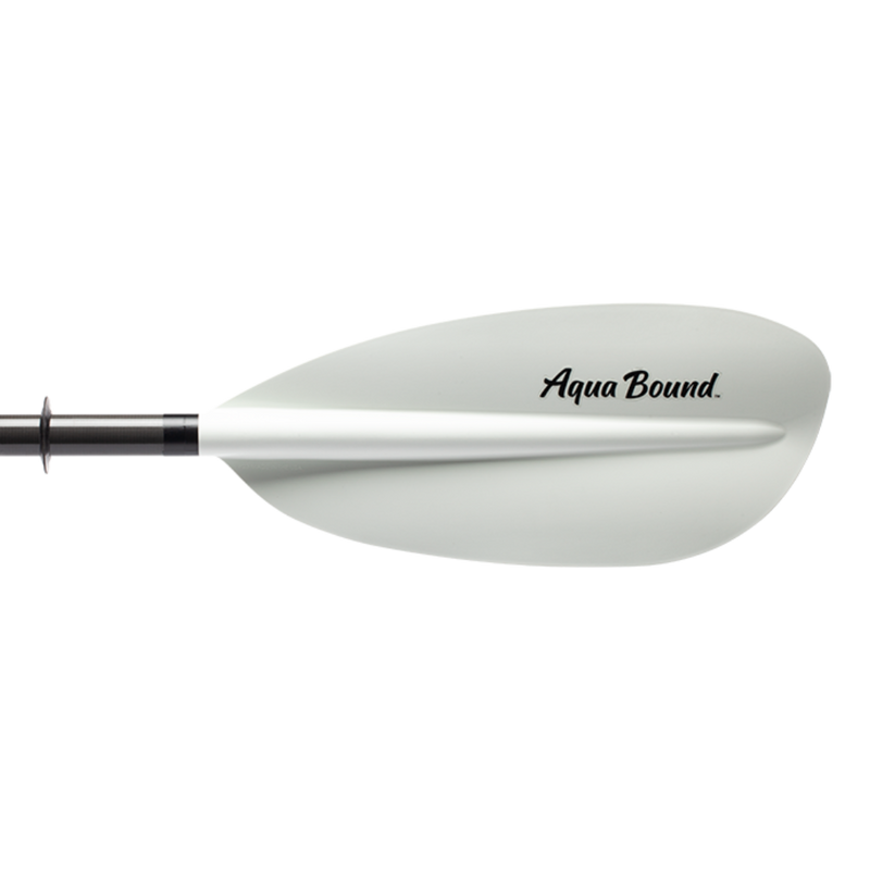 White paddle with 'Aqua Bound' branding on a white background