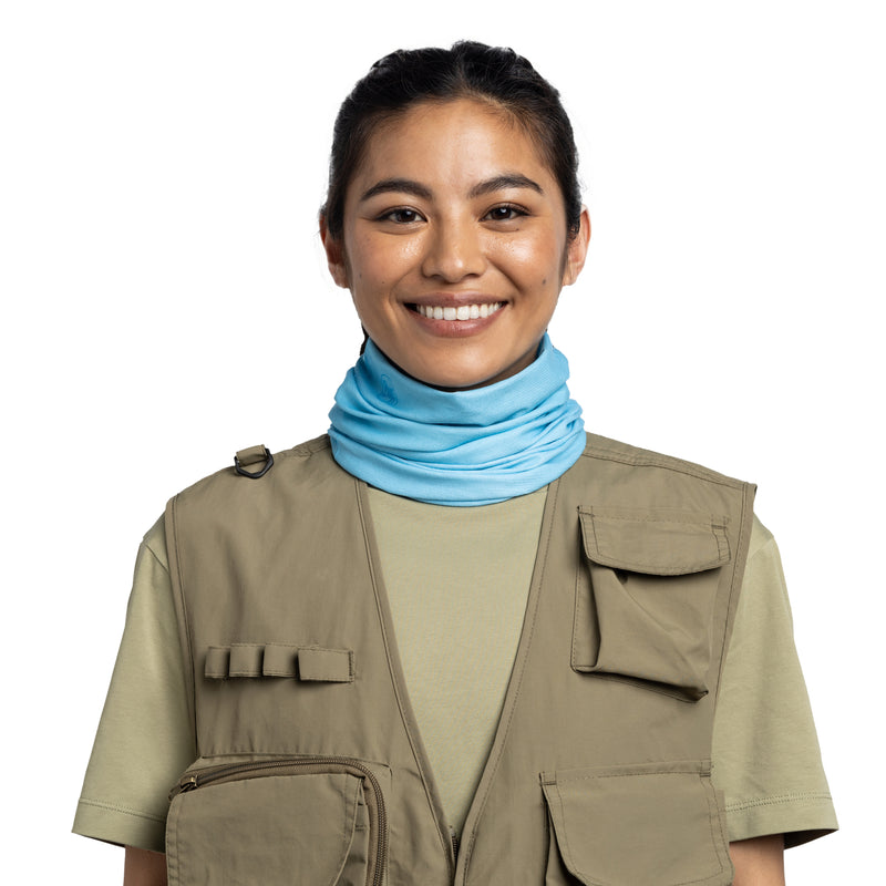 CoolNet UV® Insect Shield® Neckwear | Dusted Light Blue