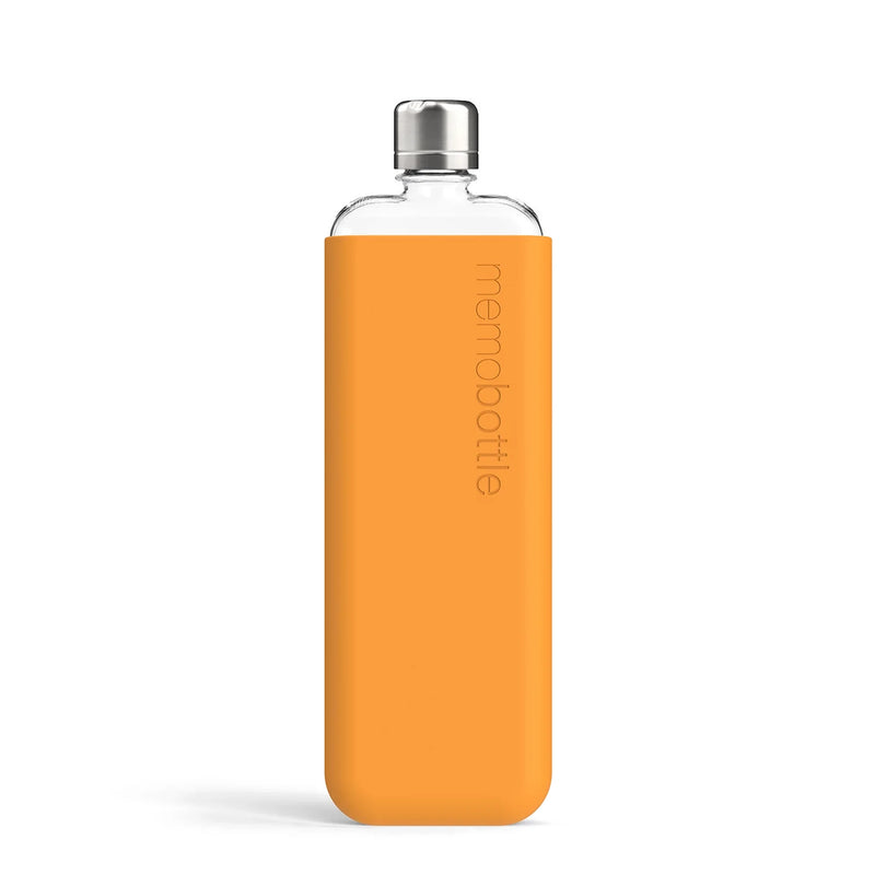 Memobottle Slim 450mL Clear with Silicone Sleeve
