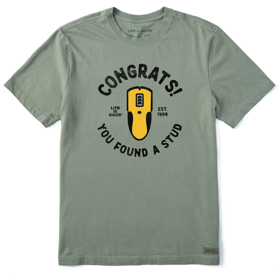 Men's Congrats You Found a Stud Short Sleeve Tee
