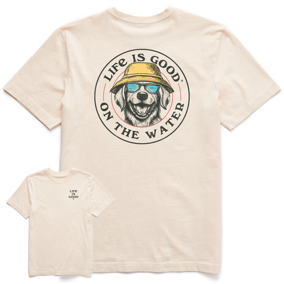 Men's On The Water Bucket Dog Crusher Tee