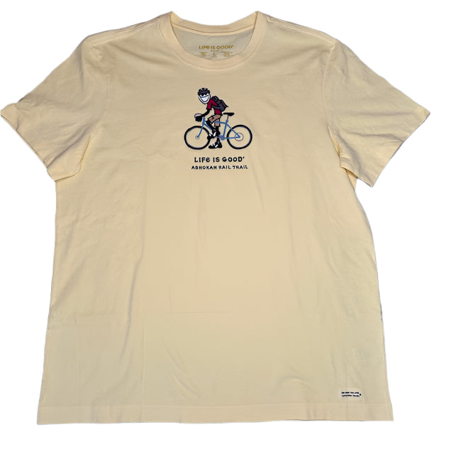Men's Jake Biking Ashokan Rail Trail Tee