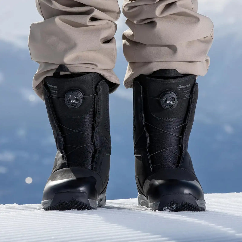 Men's Cascade Snowboarding Boots | Black