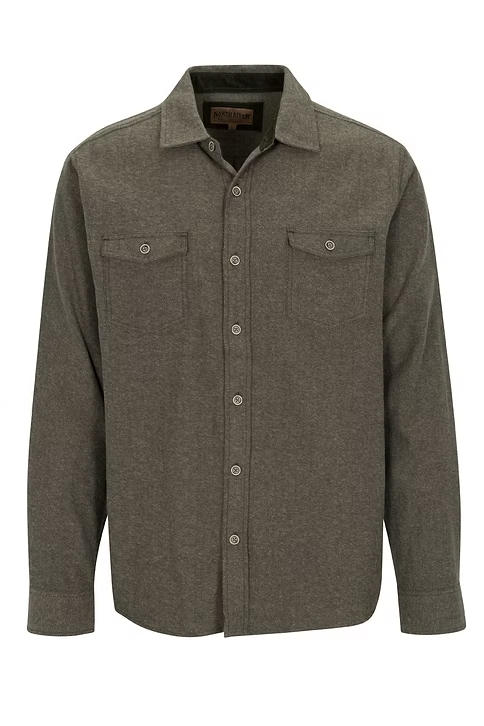 Men's Silver Creek Herringbone Shirt | Olive