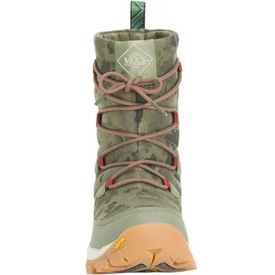 Women's Arctic Ice Nomadic Sport AGAT Lace Winter Boots | Olive/Camo