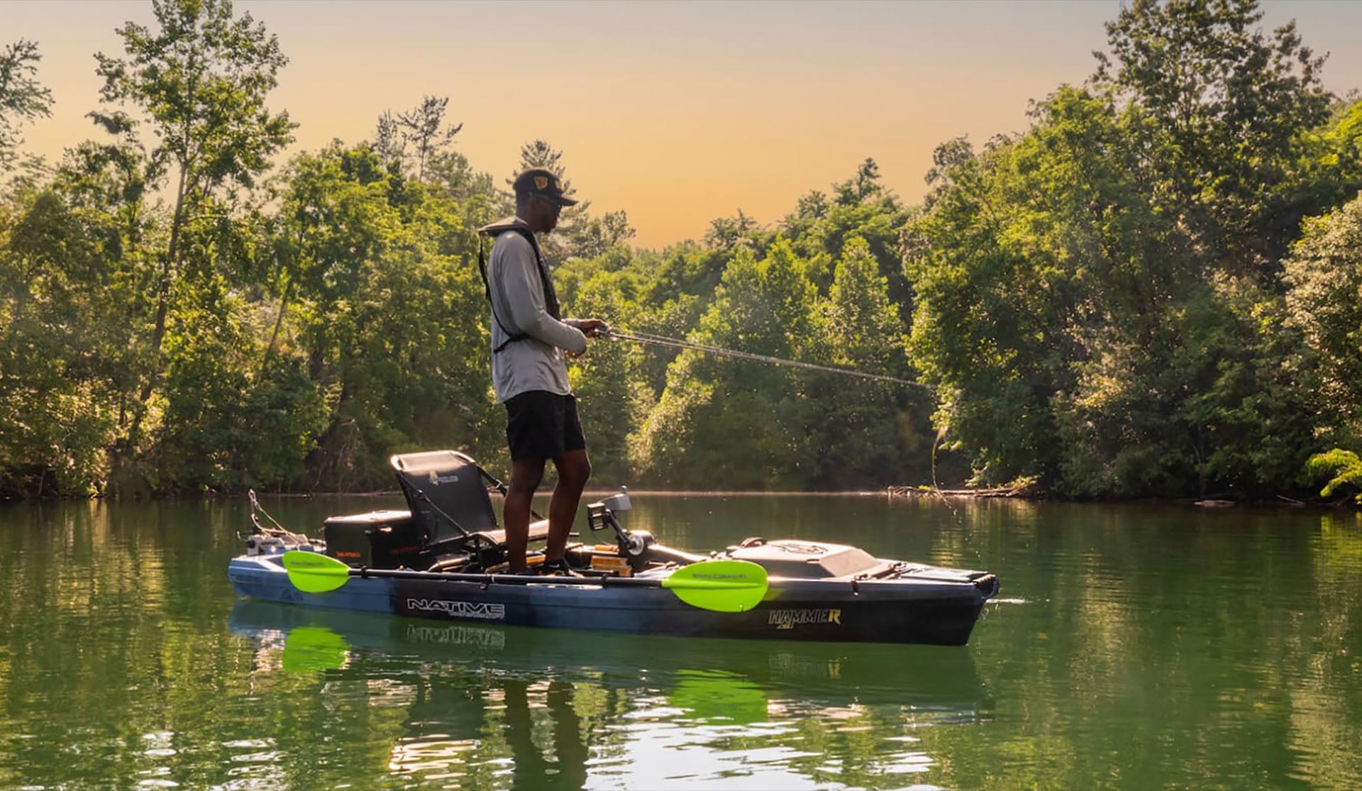 Native Watercraft Hammer Propel Driven Kayak | Wavestrike — Kenco ...
