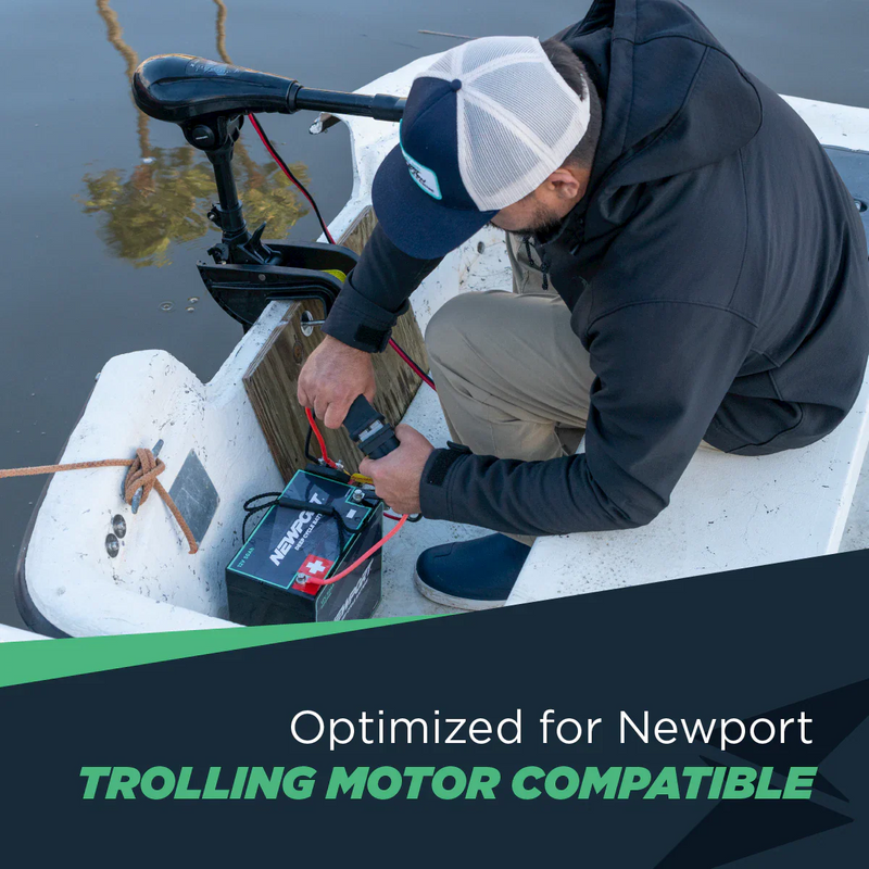 Newport 12V 50ah Deep Cycle Marine Battery