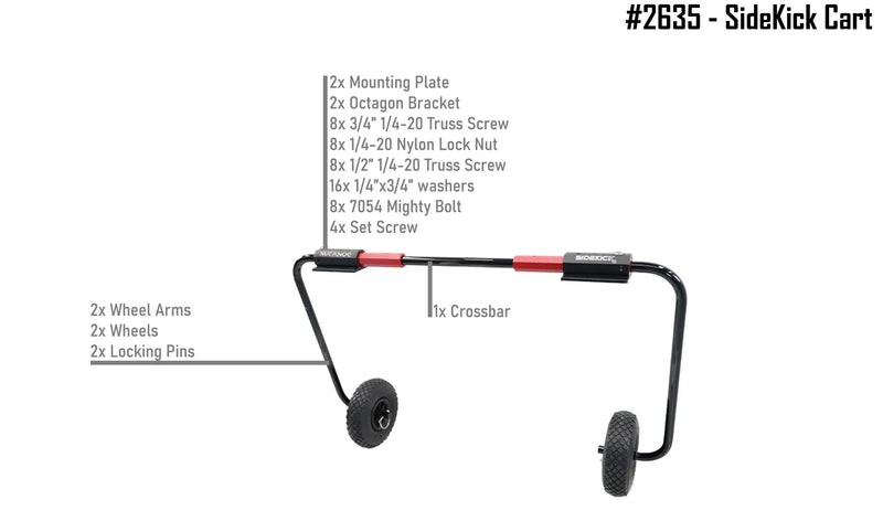 NuCanoe SideKick Cart