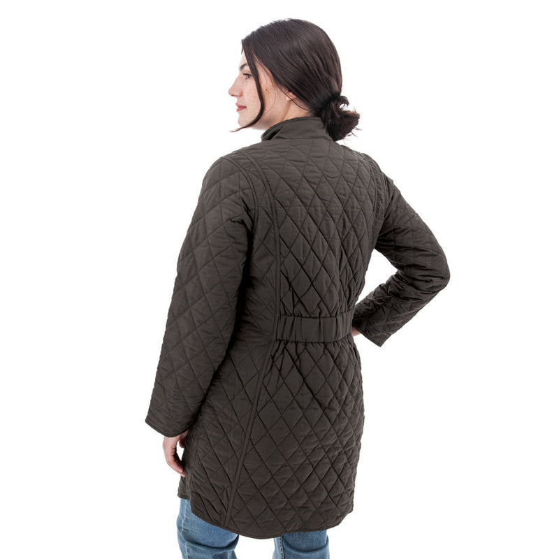 Women's Nora Recycled Quilted Jacket | Smoke