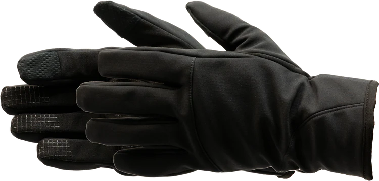 Men's Wanderer Polartec Windbloc Gloves | Black